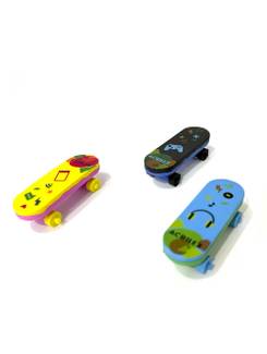 BORRACHA SKATE SORTIDA - UN - ACRILEX