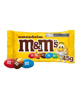 CONFEITO M&MS 40G - AMENDOIM - UN - MASTERFOODS
