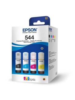 GARRAFA DE TINTA 544 C/4 CORES T544520-4P - UN - EPSON