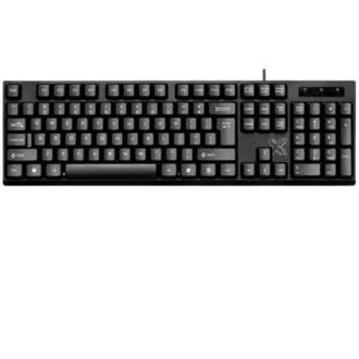 TECLADO C/FIO USB OFFICE EASY - PRETO - UN - MAXPRINT