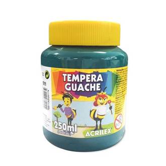 TINTA GUACHE 250ML  - VERD BANDEIRA - UN - ACRILEX