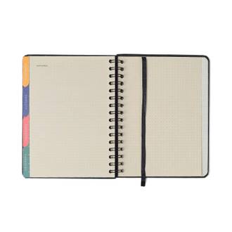 AGENDA ESPIRAL JARDIM A5 - PLANNER VERDE - UN - CICERO