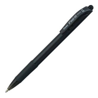 CANETA RETRATIL BX420 1,0MM - PRETO - UN - PENTEL