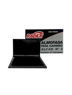 ALMOFADA P/ CARIMBO N2  - PRETO - UN - RADEX