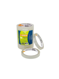 FITA ADESIVA 12X40 - 2215 - TRANSPARENTE - PCT 10 - KORETECH