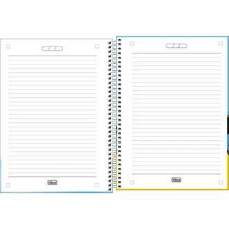 CADERNO UNIV CAPA DURA 1X1 80FLS - 396052 - SNOOPY - PCT 4 - TILIBRA