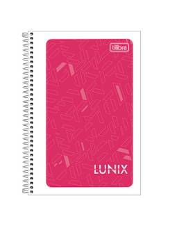 CADERNETA ESPIRAL CAPA FLEX 96FLS - LUNIX - UN - TILIBRA