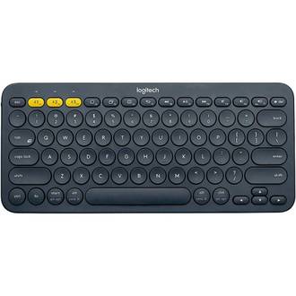 TECLADO S/FIO BT PEBBLE KEYS K380 - 920-011789 - PRETO - UN - LOGITECH