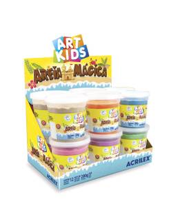 MASSA AREIA MAGICA 200G 05912 - CX 12 - ACRILEX