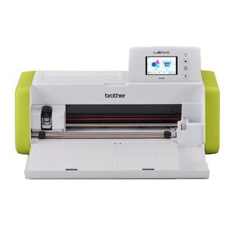 MAQUINA PARA RECORTE 110V SDX85 - C/SCANNER SCANNCUT - BCO/VERDE - UN - BROTHER