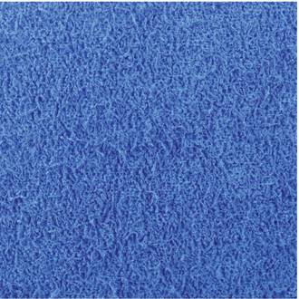 FOLHA EVA BORRACHA ATOALHADO - 40X48 - AZUL - PCT 10 - IBEL