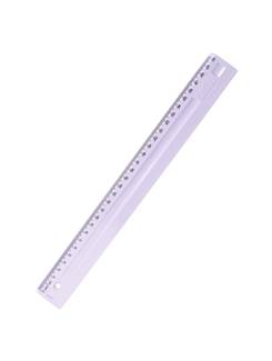 REGUA ACRILICA 30CM SERENA - 3112 - LILAS PASTEL - UN - DELLO