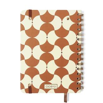 PLANNER PERMANENTE FINANCEIRO A5 / BOEMIA CARAMELO - UN - CICERO