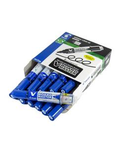 MARCADOR PINCEL QUADRO BRANCO WBMA - AZUL - CX 12 - PILOT