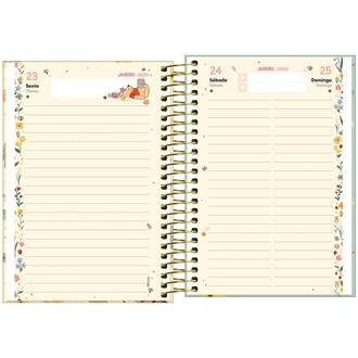 AGENDA ESPIRAL POOH M5 - 347841 - UN - TILIBRA