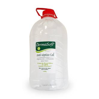 ALCOOL GEL DERMASOFT 70 4400G / 5L - P/ MAOS - UN - FLAMAGEL