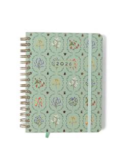 AGENDA ESPIRAL JARDIM A5 - PLANNER VERDE - UN - CICERO