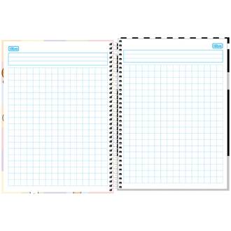CADERNO UNIV CAPA DURA 1X1 80FLS - QUADRICULADO - SPICE - PCT 4 - TILIBRA