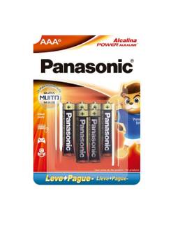 PILHA ALCALINA PALITO AAA C/6 - LR03XAB/6B192 - UN - PANASONIC