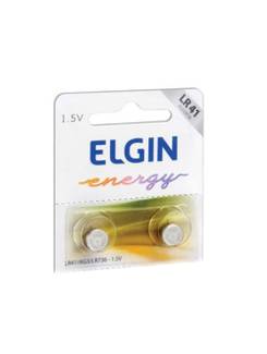 BATERIA ALCALINA LR41 1.5V C/2 82261 - UN - ELGIN