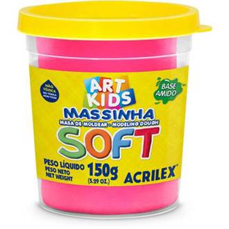 MASSA P/MODELAR SOFT 150G 07315 - MARAVILHA - CX 06 - ACRILEX
