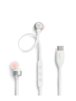 FONE INTRA C/MICROFONE USB C TUNE 310C  - BRANCO - UN - JBL