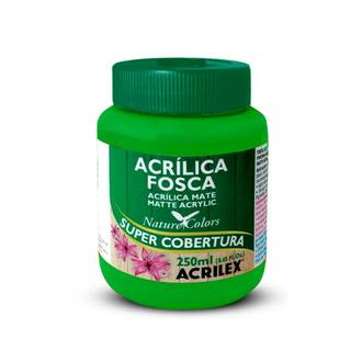 TINTA ACRILICA FOSCA 250ML  - VERDE FOLHA - UN - ACRILEX