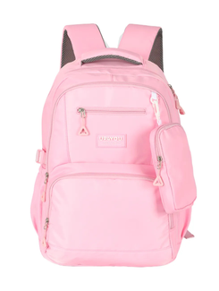MOCHILA COSTAS JUVENIL UP4YOU MS49507UP - ROSA - UN - LUXCEL