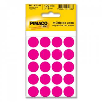 ETIQUETAS P/IDENTIFICACAO  - TP-19FLM - UN - PIMACO