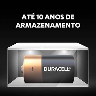 PILHA ALCALINA MÉDIA C COM 2 UNIDADES - UN - DURACELL