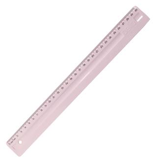 REGUA ACRILICA 30CM SERENA - 3112 - ROSA PASTEL - UN - DELLO