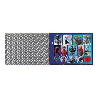 CADERNO DESENHO CAPA DURA 80FLS - ESPIRAL - SPIDER MAN - PCT 4 - TILIBRA