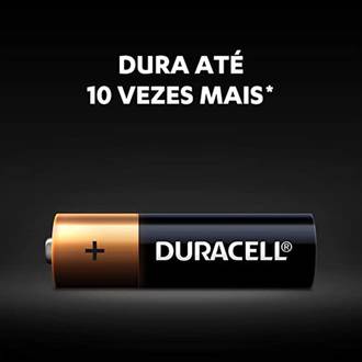 PILHA ALCALINA PEQUENA AA COM 2 UNIDADES - UN - DURACELL