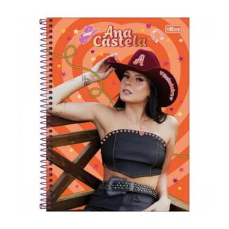 CADERNO UNIV CAPA DURA 1X1 80FLS - ANA CASTELA - PCT 4 - TILIBRA