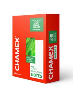 BLOCO CHAMEX NOTES 300FLS - 75G - UN - CHAMEX
