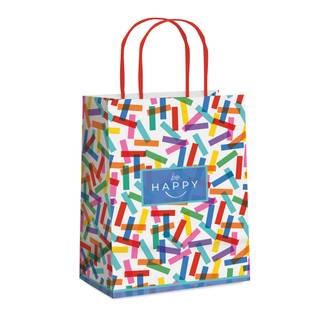 SACOLA DE PAPEL BEBE/INFANTIL SORTIDO-14001623 - 21,5x15x8 P - UN - CROMUS