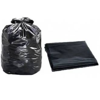 SACO DE LIXO LEVE 60L C/100 - PRETO - UN - RAVA