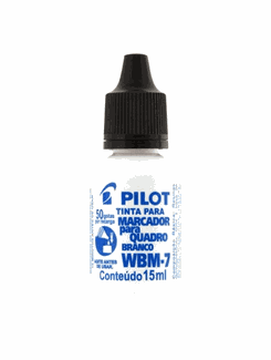 REFIL P/MARCADOR QUADRO BRANCO WBM-7 15 ML - PRETO - UN - PILOT