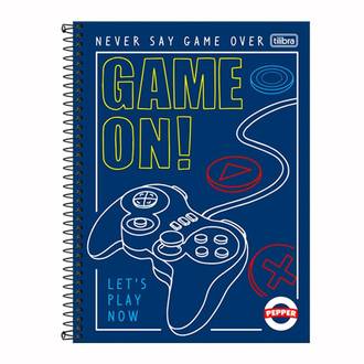 CADERNO UNIV CAPA DURA 20X1 320FLS - PEPPER - PCT 2 - TILIBRA