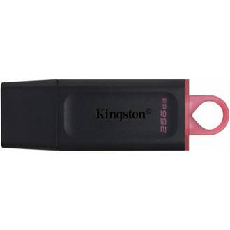PEN DRIVE 256GB - EXODIA DTX - USB 3.2 - PRETO - UN - KINGSTON