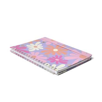 CADERNO ESPIRAL CAPA DURA MELI 80FLS / COLOR BLOOMY - UN - CICERO