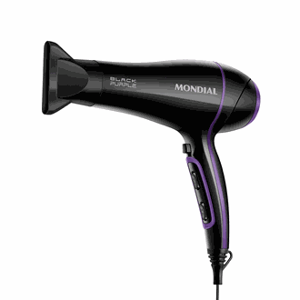 SECADOR DE CABELO SCN-01 - 220V - 2000W - PRETO/ROXO - UN - MONDIAL
