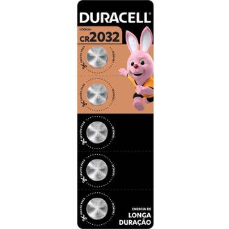 BATERIA LITIO CR2032 3V C/5 - UN - DURACELL