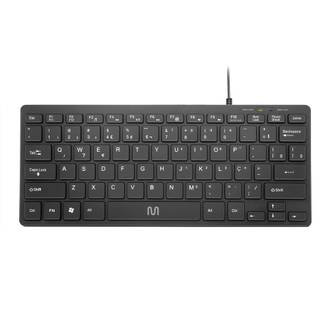 TECLADO C/FIO USB MINI COMFORT TC154 - UN - MULTILASER