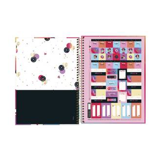 CADERNO UNIV CAPA DURA 12X1 192FLS - MINNIIE - PCT 4 - TILIBRA