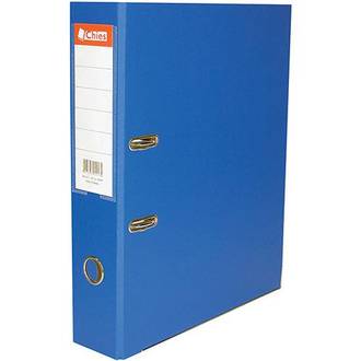 PASTA REGISTRADORA AZ A4 LOMBO LARGO CLASSIC - AZUL - UN - CHIES