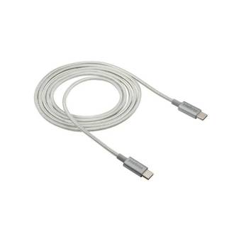 CABO USB C - USB C NYLON 1,5M - 60W - EUCC 15NB - BRANCO - UN - INTELBRAS