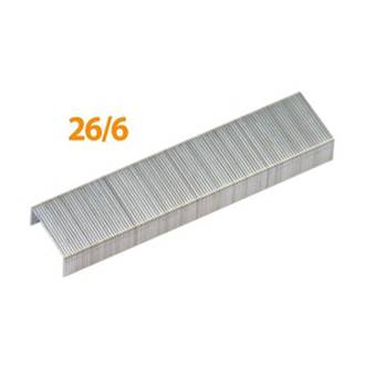 GRAMPO GALVANIZADO 26/6 C/5000 - GR5000 - CX 10 - BRW