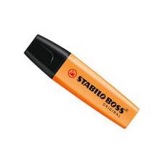MARCA TEXTO BOSS  - LARANJA - CX 10 - STABILO