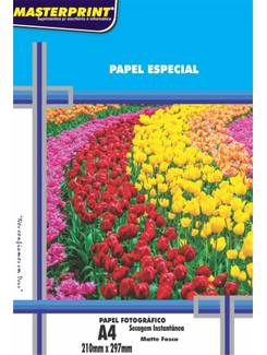 PAPEL MATTE A4 100FLS - 170G - 302010070 - UN - MASTERPRINT